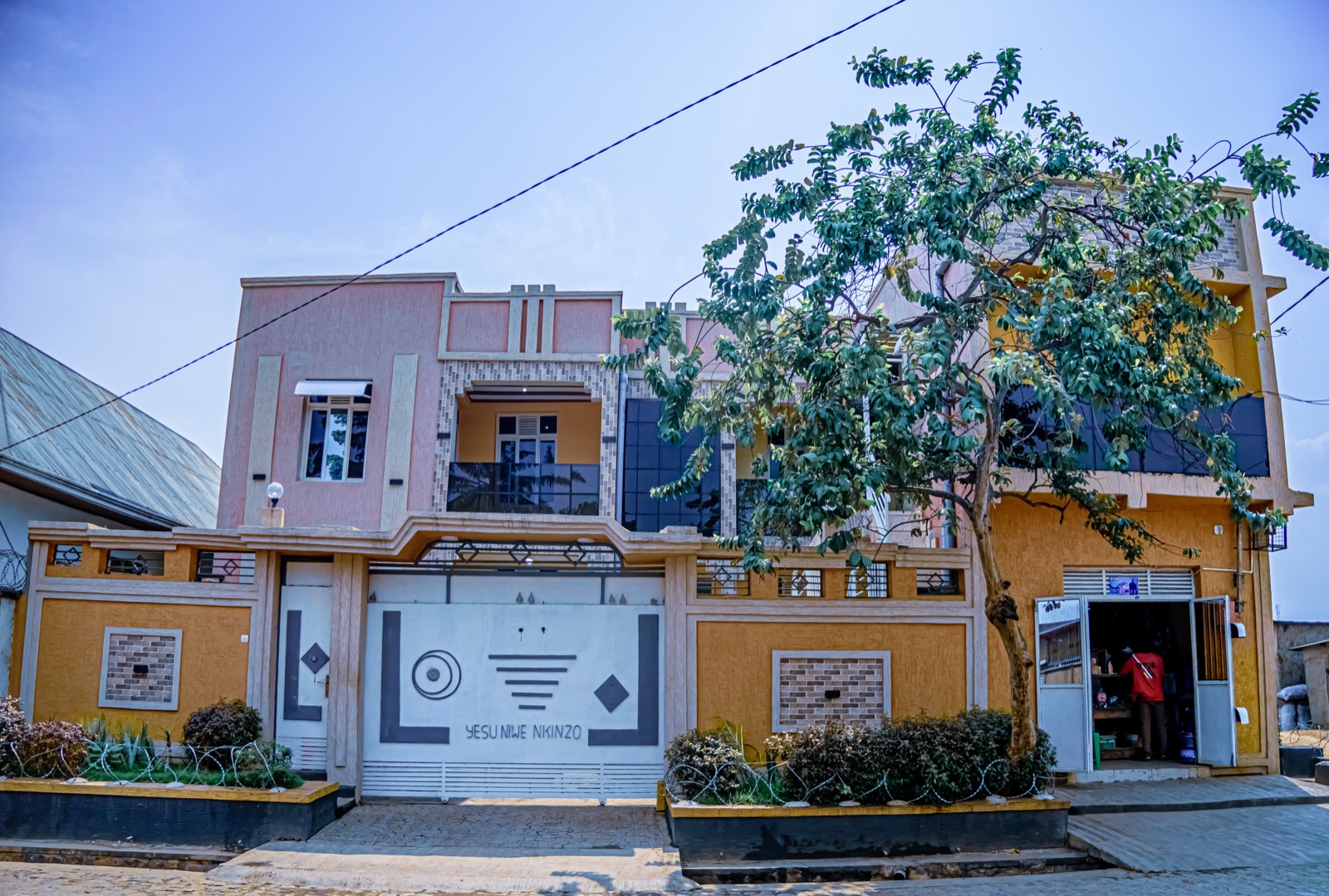 Façade de la maison Yesu Niwe Nkinzo